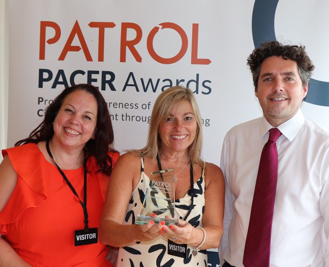 Huw Merriman MP with representatives from North East Lincolnshire Council at the 2022 PATROL PACER Awards