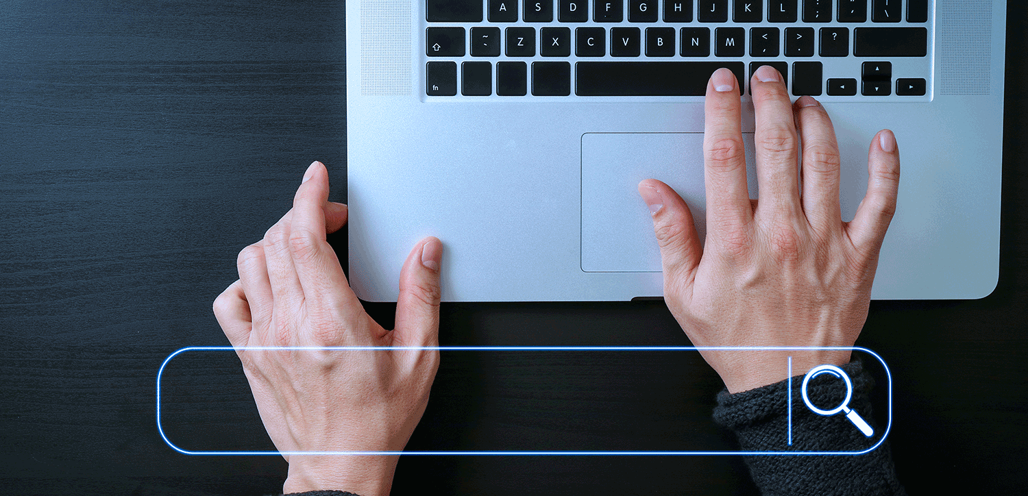 Abstract-photo-of-man-using-laptop-keyboard